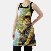 Tablier Imaginaire Cute Lake Chat Fishing (Insitu)