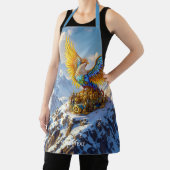 Tablier Imaginaire Cute Steampunk Mountains Phoenix (Insitu)