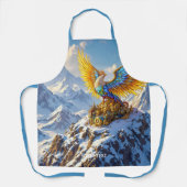 Tablier Imaginaire Cute Steampunk Mountains Phoenix (Recto)