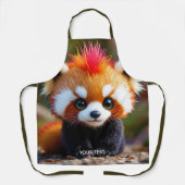 Tablier Imaginaire mignon Panda Red Hai (Recto)