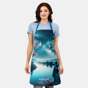 Tablier Imaginaire Mignonne Sakura Fille Nuit