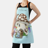 Tablier Imaginaire Souris Champignon Maison Floral (Insitu)