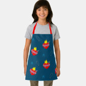 Tablier Immaculer le bleu du coeur (Insitu)