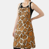 Tablier Impression à motif de fourrure de girafe (Insitu)