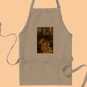 Tablier Impression d'art pour amateur de livres anciens