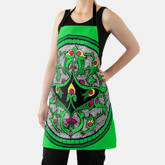 Tablier Impression de cartouche celtique (Insitu)