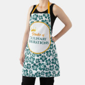 Tablier Impression de cuisine florale élégante (Insitu)