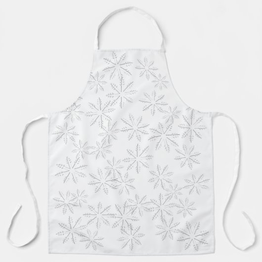 Tablier Impression de flacon blanc (Recto)