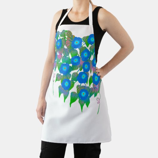 Tablier Impression de fleurs pour le printemps et l'été (Insitu)