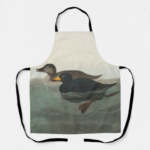 Tablier Impression de Macreuse noire d'Audubon : Canard cô