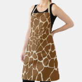 Tablier Impression de motif de fourrure de girafe (Insitu)