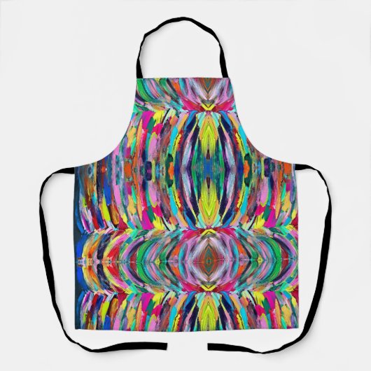 Tablier Impression de palette de couleurs de l'Imaginaire (Recto)