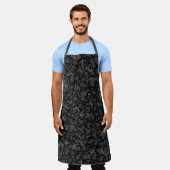 Tablier Impression de panneau noir (Porté)