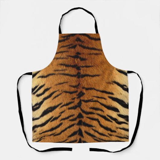 Tablier Impression de peau de tigre (Recto)