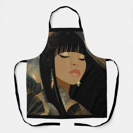 Tablier Impression de toile étirée (Recto)