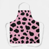 Tablier Impression de vache, Motif de vache, Spots de vach (Recto)