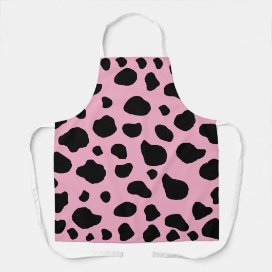 Tablier Impression de vache, Motif de vache, Spots de vach (Recto)