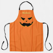 Tablier Impression générale de la lanterne Jack O'Hallowee (Recto)