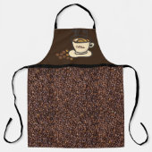 Tablier Impression grain de café / Impression pour amateur (Recto)