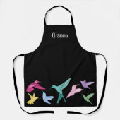 Tablier Impression personnalisée de colibri (Recto)