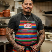 Tablier Impression sarape mexicaine Toxico