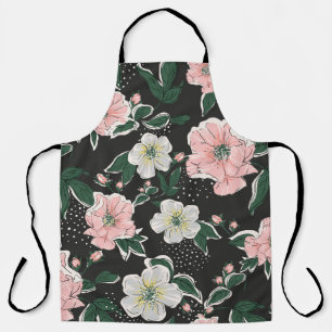 Tablier Impression vintage : motif abstrait