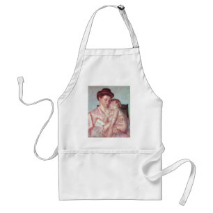 Tablier Impressionnisme vintage, Bébé endormi par Mary Cas