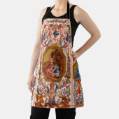 Tablier imprimé baroque ultra opulent du XVIIe siècle (Insitu)