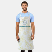 Tablier imprimé floral WHW (Porté)
