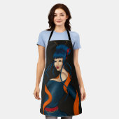 Tablier imprimé sur toute la surface (Porté)