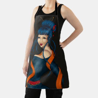 Tablier imprimé sur toute la surface schort