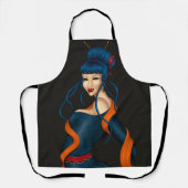 Tablier imprimé sur toute la surface schort (Voorkant)