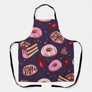 Tablier Imprimés de donuts