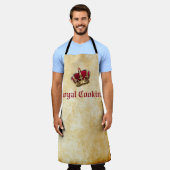 Tablier Imprimez la tablette de la Cuisine royale. (Porté)