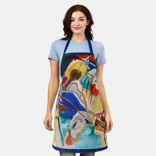 Tablier Improvisation 30 (Canons) par Wassily Kandinsky (Porté)