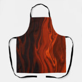 Tablier Incendie liquide par Shirley Taylor (Recto)