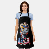 Tablier Independence 4th of July American Flag USA (Porté)