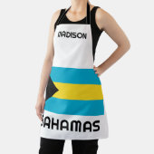 Tablier Indicateur Bahamas du nom personnalisé (Insitu)