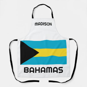 Tablier Indicateur Bahamas du nom personnalisé