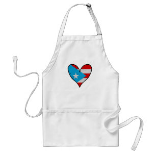 Tablier Indicateur Porto Rico Boricua Heart, Porto-Rico