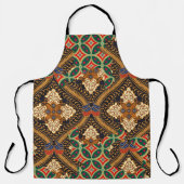 Tablier Indonesian batik motifs with very distinctive plan (Recto)
