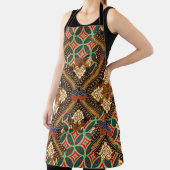 Tablier Indonesian batik motifs with very distinctive plan (Insitu)