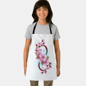 Tablier Infinité avec les fleurs Sakura (Insitu)