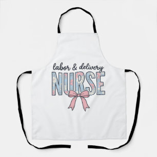 Tablier Infirmière en salle d'accouchement Chemise vintage