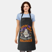 Tablier Infirmière Halloween Petits Boos (Porté)
