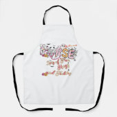 Tablier Infirmière Paediactric Amusement Halloween Design (Recto)