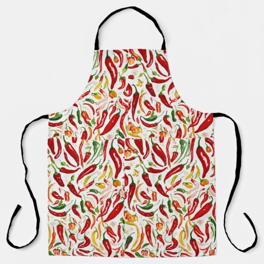 Tablier Infusion d'épices : Collection de design Chilli Mi (Recto)