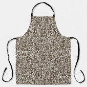 Tablier Inscriptions Antiques #17 (Recto)
