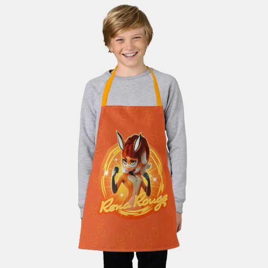 Tablier Insigne Cercle Rena Rouge (Porté)