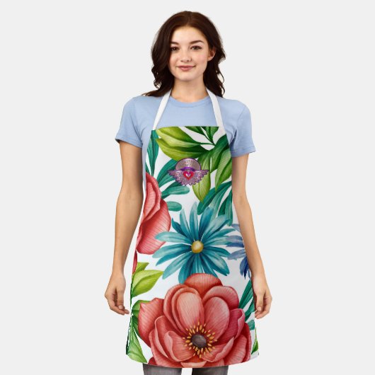 Tablier Insigne principal du scrapbooker (Porté)